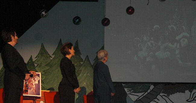 Closing the program with Rosie, Bing, Vera and Danny singing 